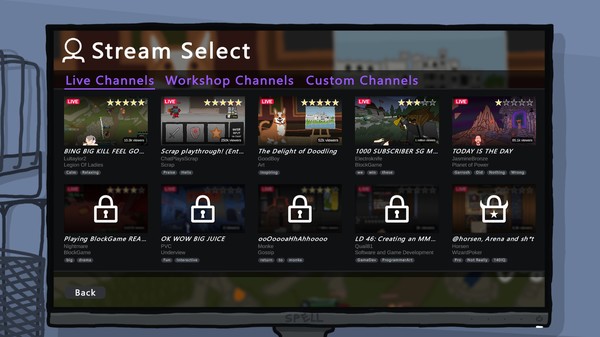 Screenshot z Keep It Live