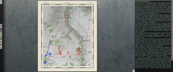 Screenshot z Graviteam Tactics: Typhoon Rising