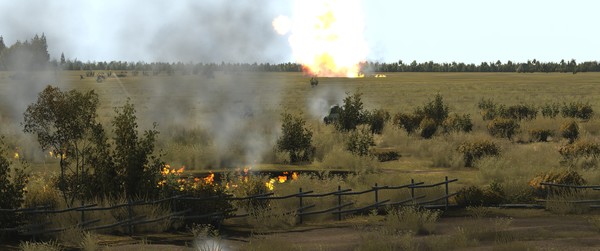 Screenshot z Graviteam Tactics: Typhoon Rising