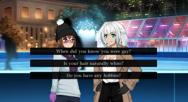 Screenshot 4 of Foul Play - Yuri Visual Novel - final gameplay screenshot