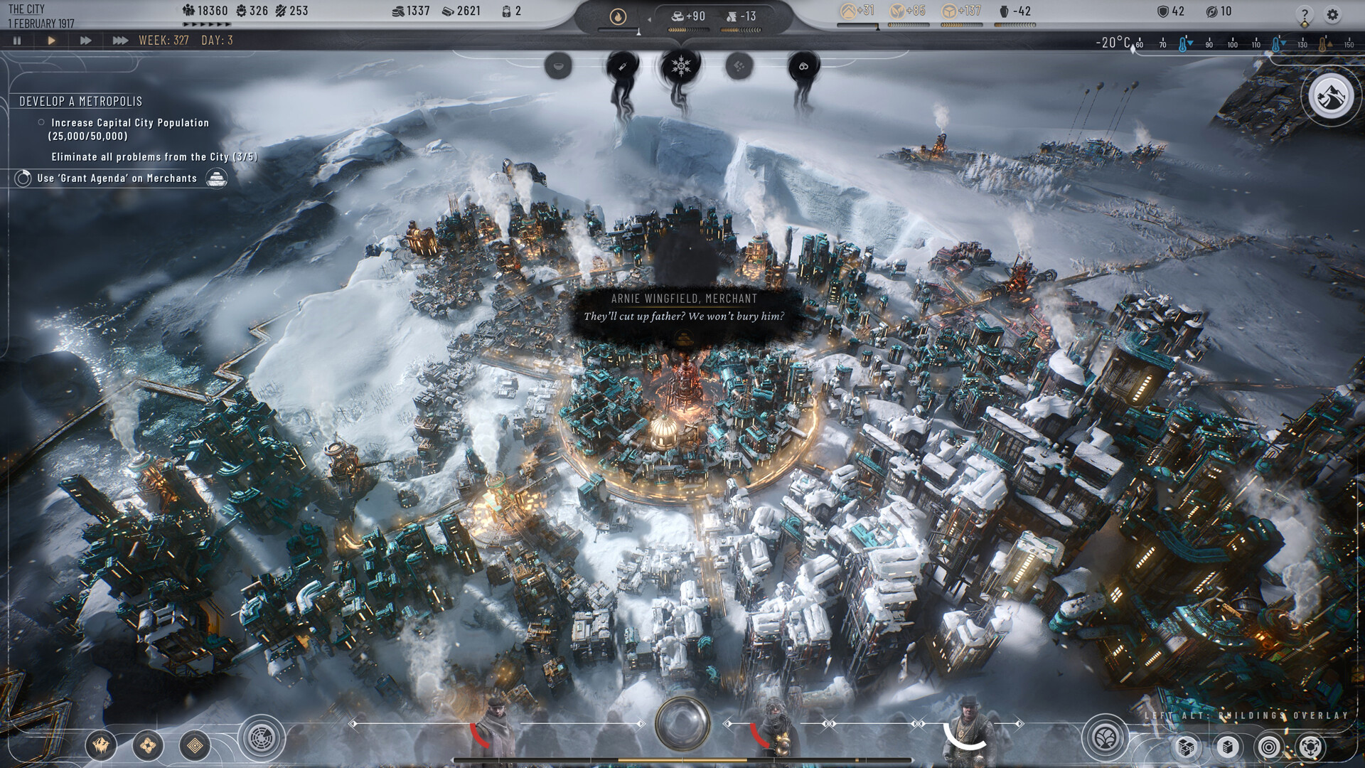 screenshot of Frostpunk 2 10