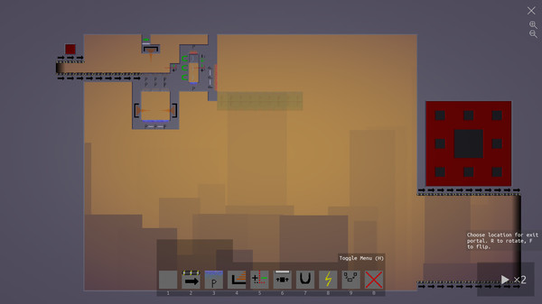 Screenshot z Warp Factory