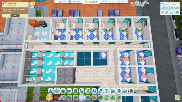 Screenshot z Hotel Architect