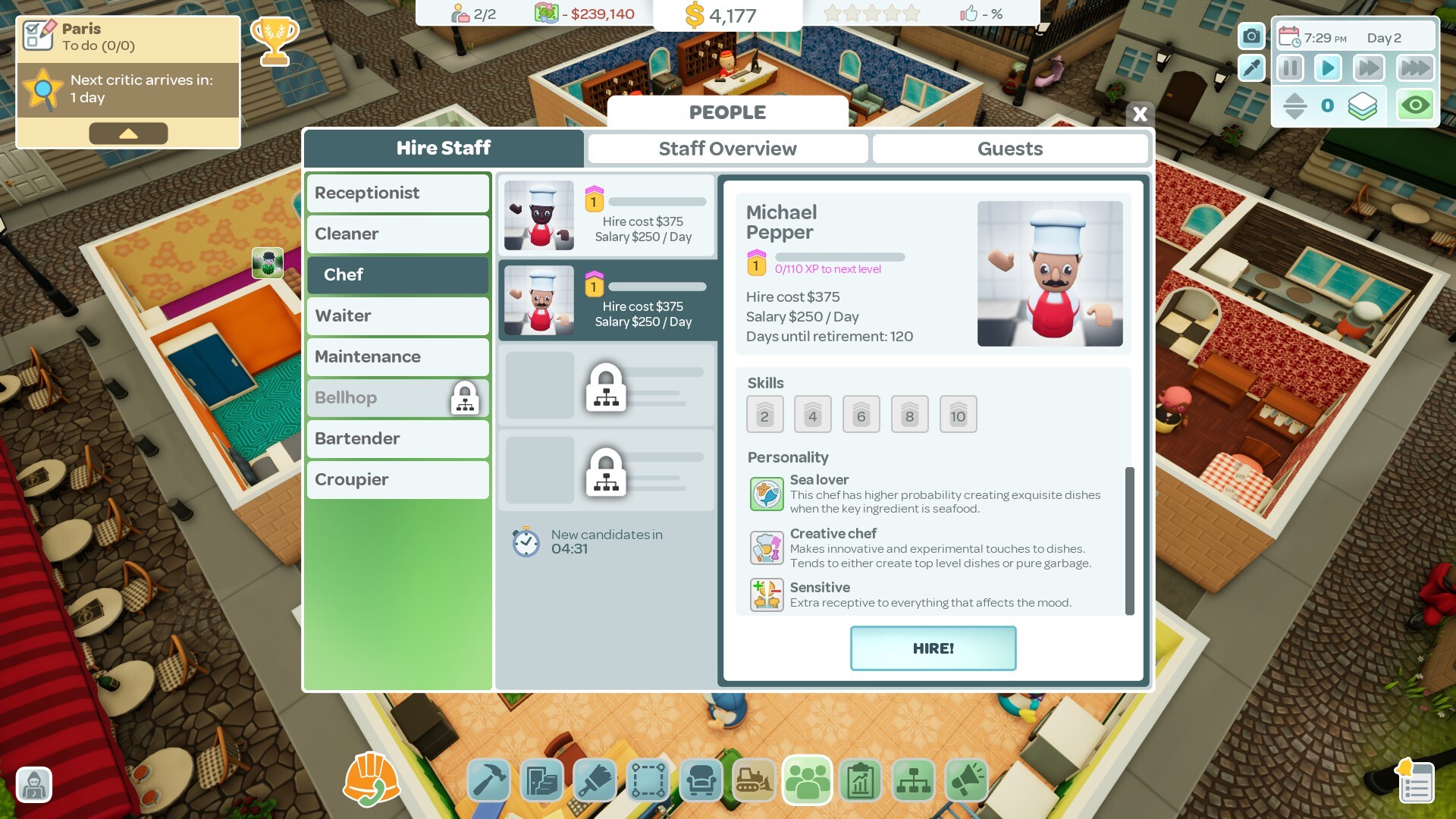Hotel Architect – Screenshot 11