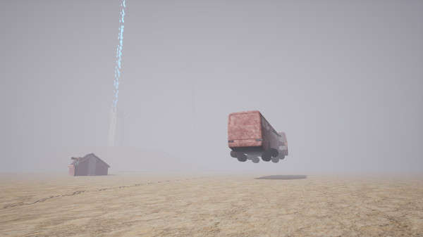 Screenshot z Bus stop in the fog