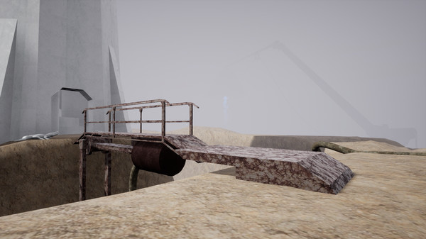 Screenshot z Bus stop in the fog