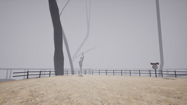 Screenshot z Bus stop in the fog