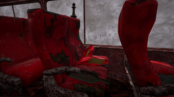 Screenshot z Bus stop in the fog