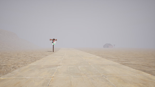 Screenshot z Bus stop in the fog