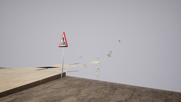 Screenshot z Bus stop in the fog