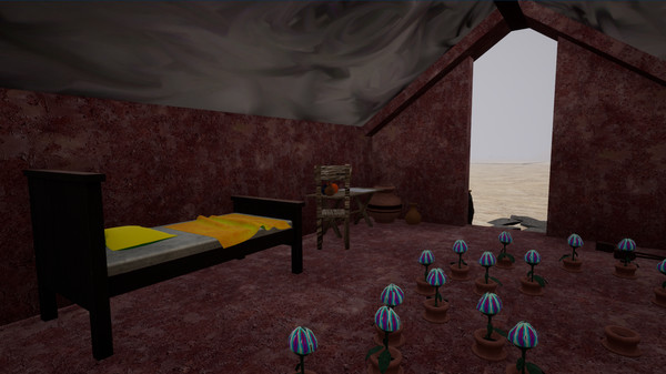 Screenshot z Bus stop in the fog