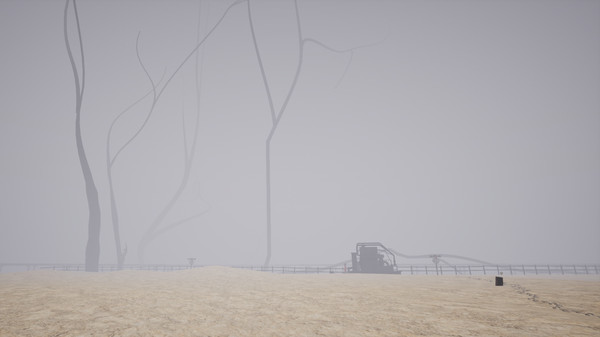 Screenshot z Bus stop in the fog