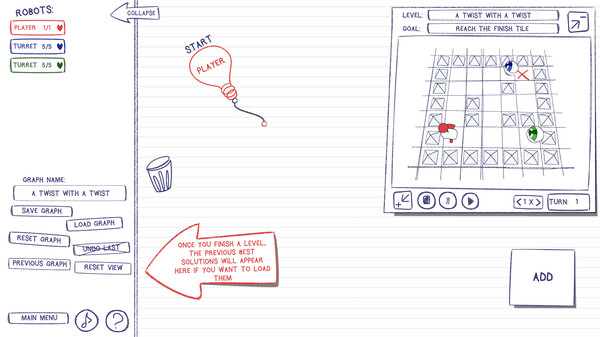 Screenshot z Sketchbots: Original Soundtrack