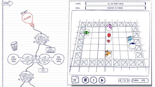 Screenshot z Sketchbots: Original Soundtrack