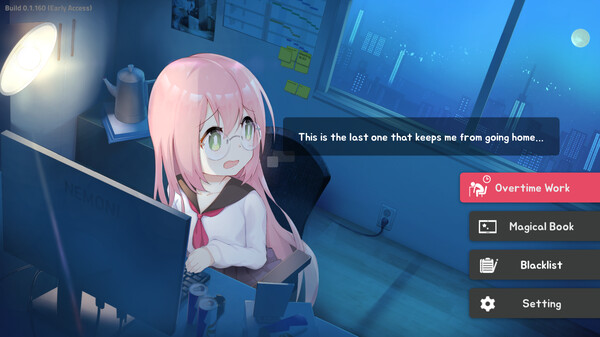Screenshot of Black Academy gameplay showing in-action mechanics