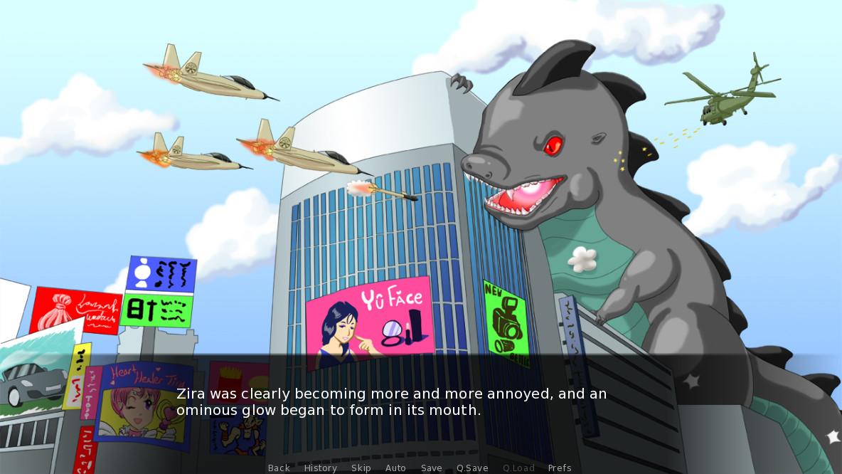 #3. Kaiju Crush (Steam) Podle: Bwillett Comics