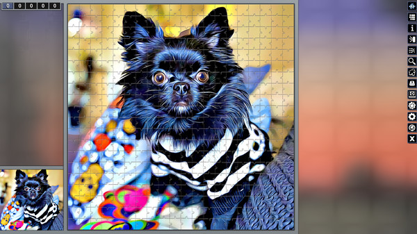 Pixel Puzzles Illustrations & Anime - Jigsaw Pack: Little Dogs