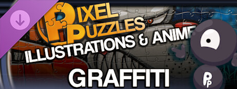 Pixel Puzzles Illustrations & Anime: Graffiti cover art