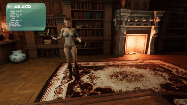 Screenshot z Fantasy Strip Poker & Blackjack