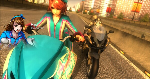 Screenshot z 環状 FAST BEAT BATTLE RIDER