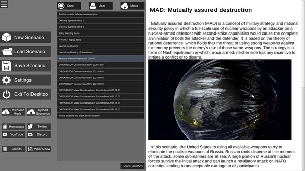 Nuclear War Simulator — скриншот 5