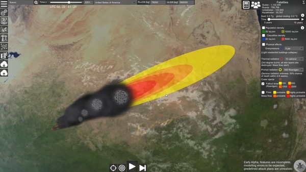 Nuclear War Simulator — скриншот 6