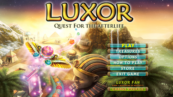 Screenshot z Luxor: Quest for the Afterlife