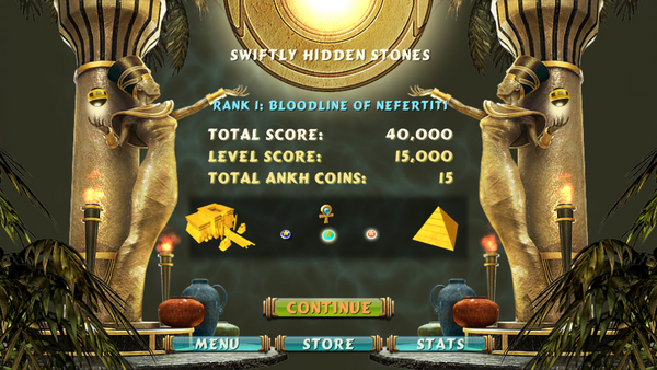 Screenshot z Luxor: Quest for the Afterlife