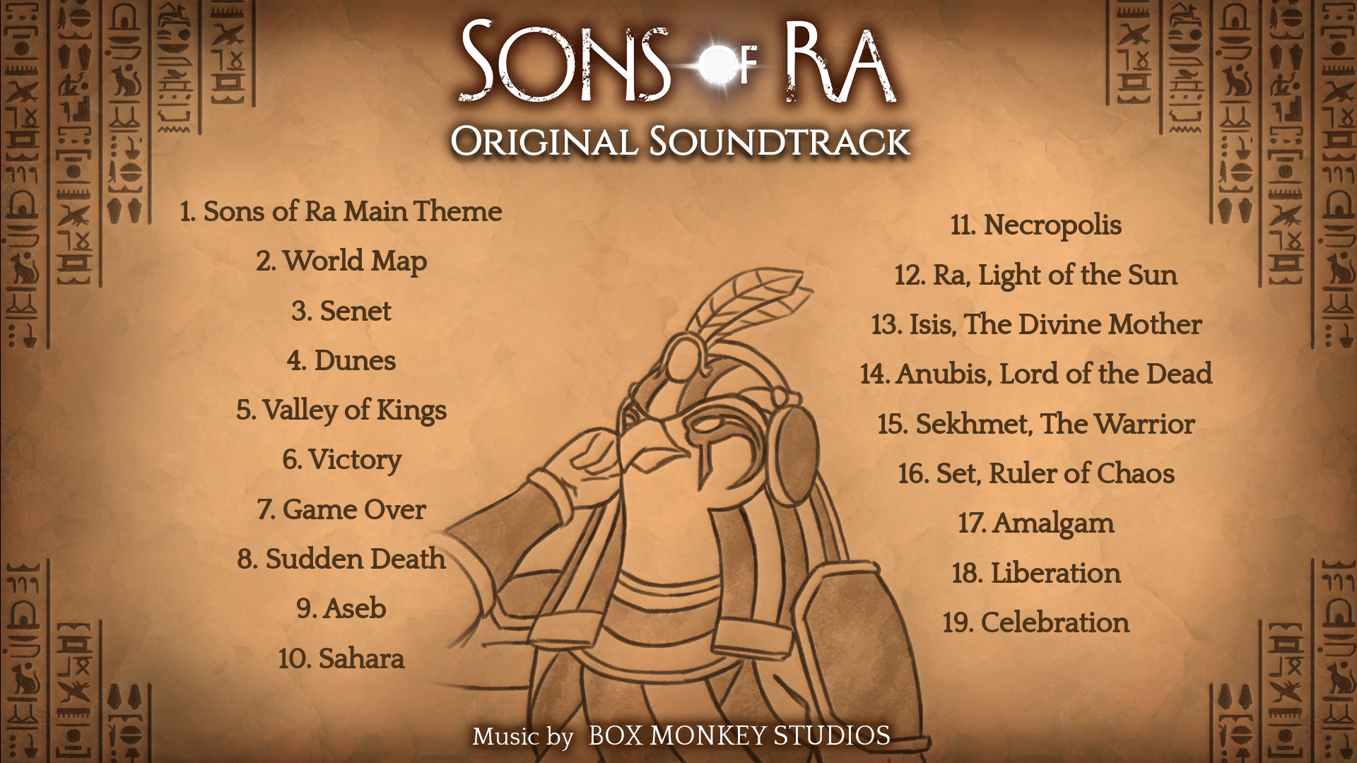 Sons of Ra Soundtrack Featured Screenshot #1