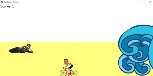 Out Bike the Tsunami™ screenshot 3