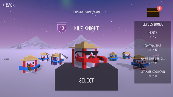 Screenshot z AI Battle Royale Generator