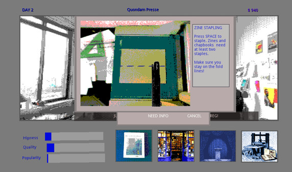 Screenshot z Small Press Tycoon Screenshot z Small Press Tycoon