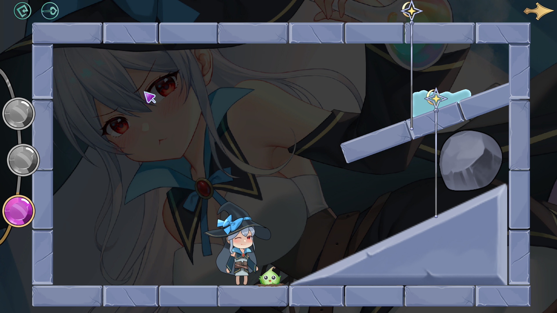 screenshot of Adorable Witch 6