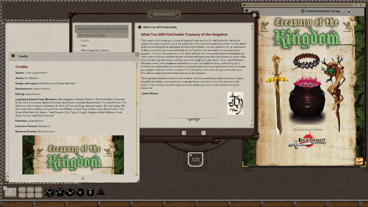 Fantasy Grounds - Treasury of the Kingdom (5E)のスクリーンショット 1