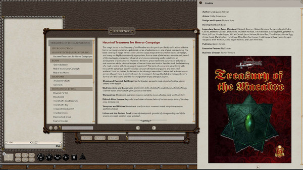 Fantasy Grounds - Treasury of the Macabre