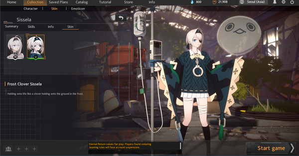 Eternal Return Characters X Skins Bundle