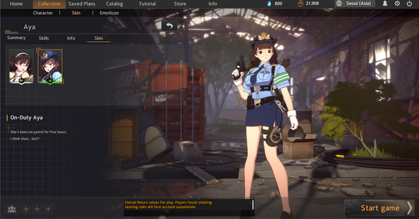 Eternal Return Characters X Skins Bundle