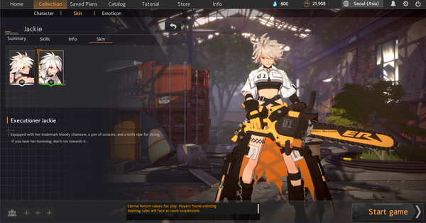 Eternal Return Characters X Skins Bundle