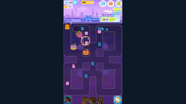 Screenshot z 暴打萌鼠