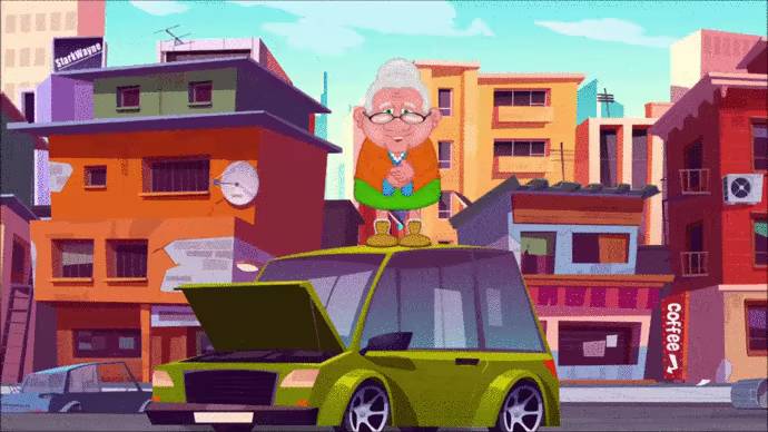 GrandMa Badass - a crazy point and click adventure video 4