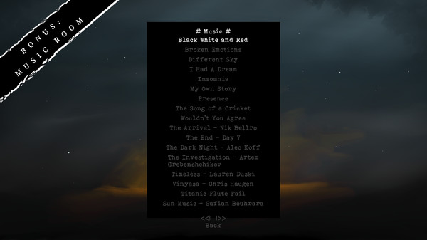 Screenshot z Memories of East Coast