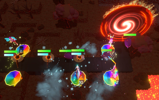 Screenshot z Uniboom-War of Unicorns