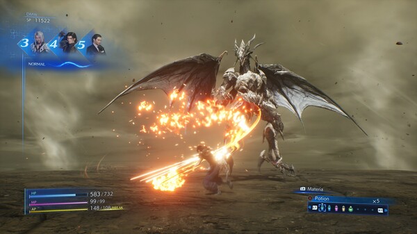 CRISIS CORE –FINAL FANTASY VII– REUNION screenshot
