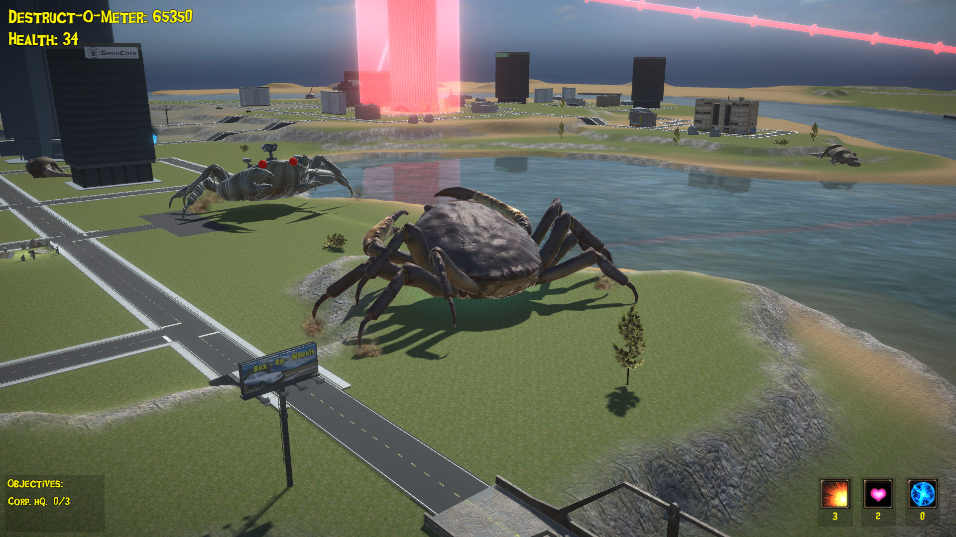 Steam：Attack of the Giant Crab