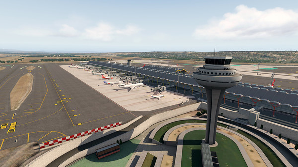 X-Plane 11 - Add-on: Aerosoft - Airport Madrid — скриншот 15