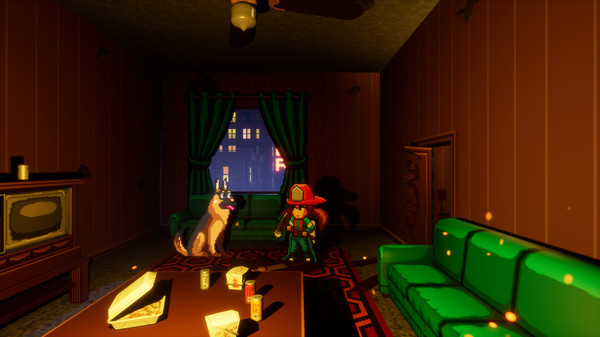 Screenshot z Firegirl: Hack 'n Splash Rescue