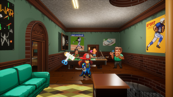 Screenshot z Firegirl: Hack 'n Splash Rescue
