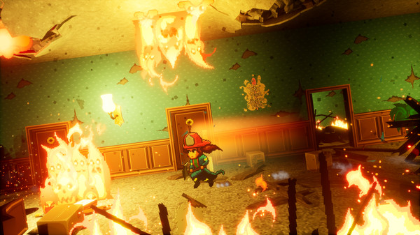 Screenshot z Firegirl: Hack 'n Splash Rescue