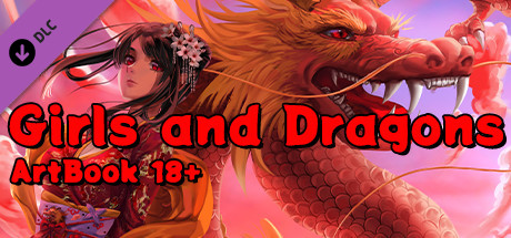 Girls and Dragons - Artbook 18+ banner