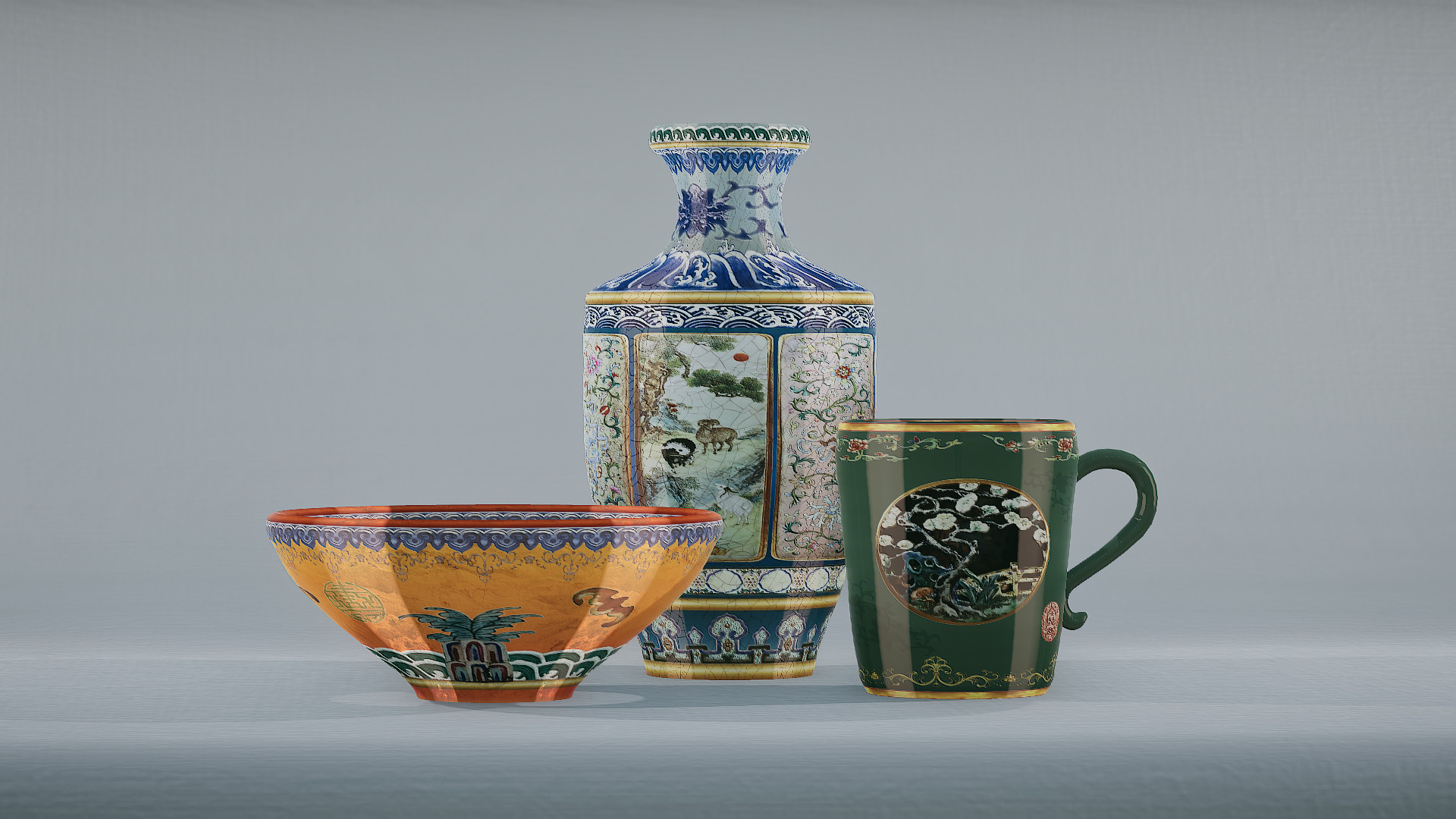 Master Of Pottery - Qianlong Pattern Pack Featured Screenshot #1